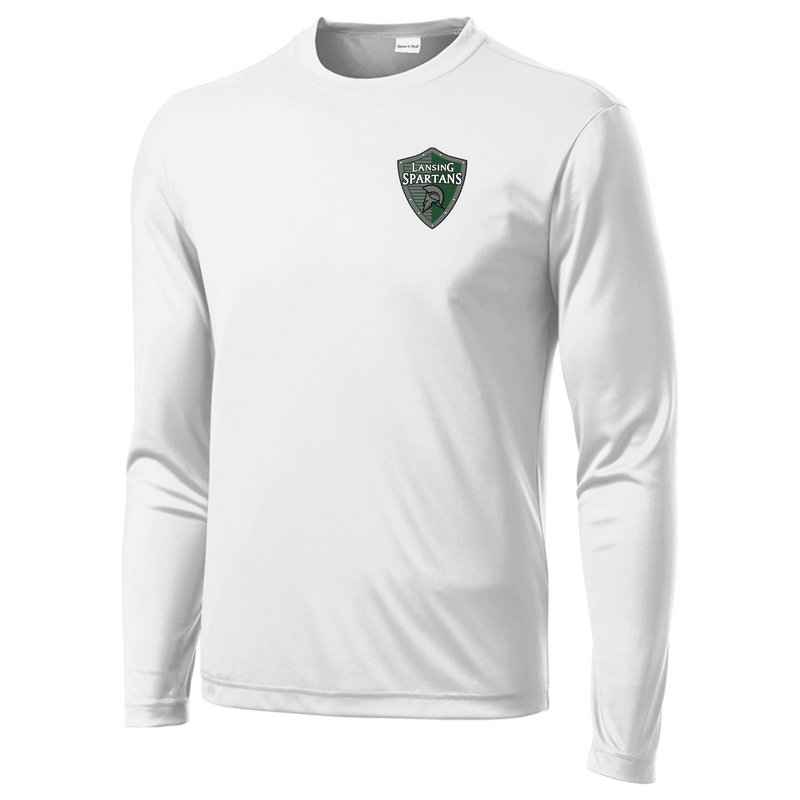 Lansing Spartans Long Sleeve PosiCharge Competitor Tee