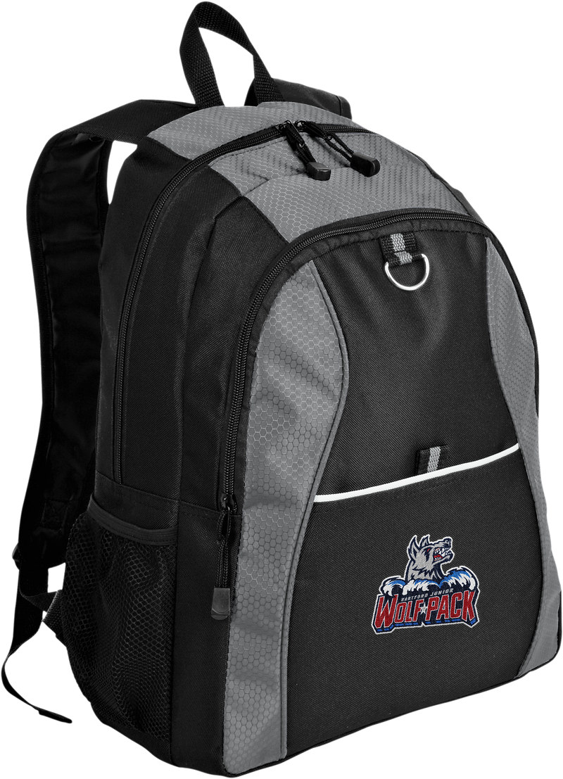 Hartford Jr. Wolfpack Contrast Honeycomb Backpack