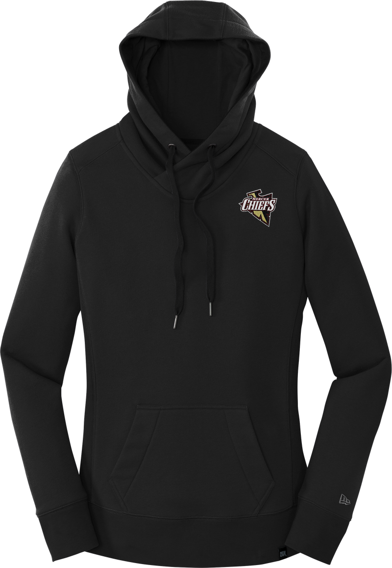 Mercer Chiefs New Era Ladies French Terry Pullover Hoodie