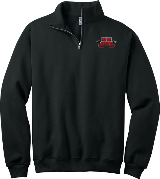 Mercer Arrows NuBlend 1/4-Zip Cadet Collar Sweatshirt