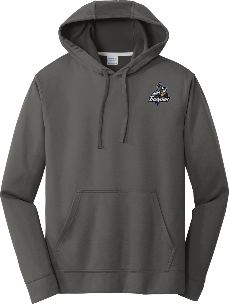 Mon Valley Thunder Performance Fleece Pullover Hooded Sweatshirt