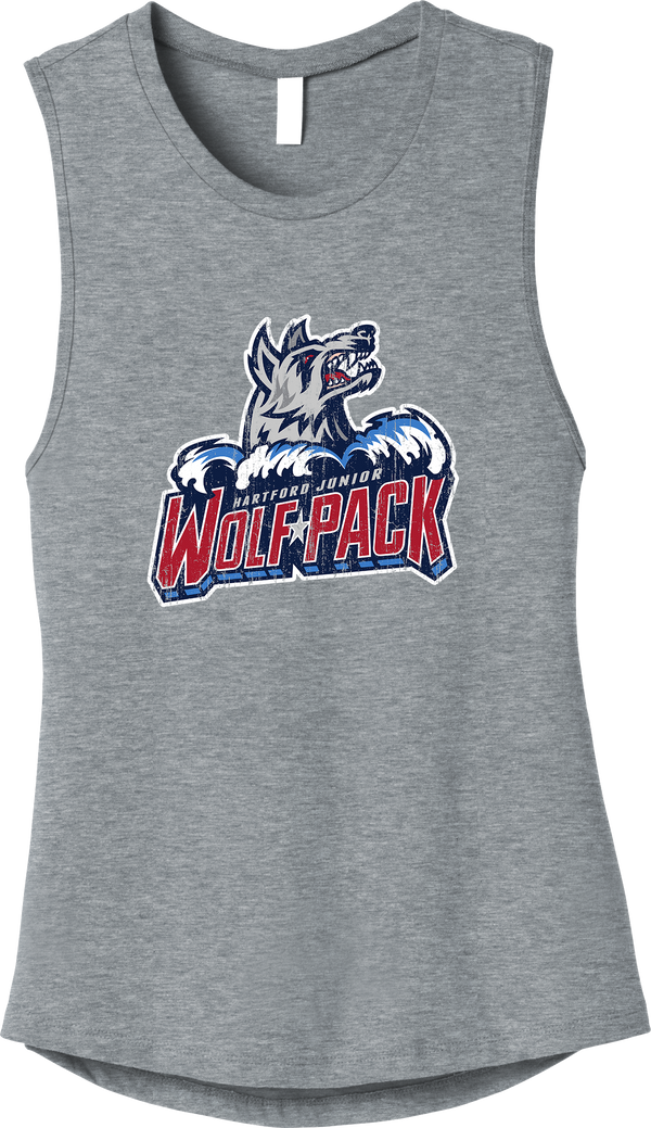 Hartford Jr. Wolfpack Womens Jersey Muscle Tank