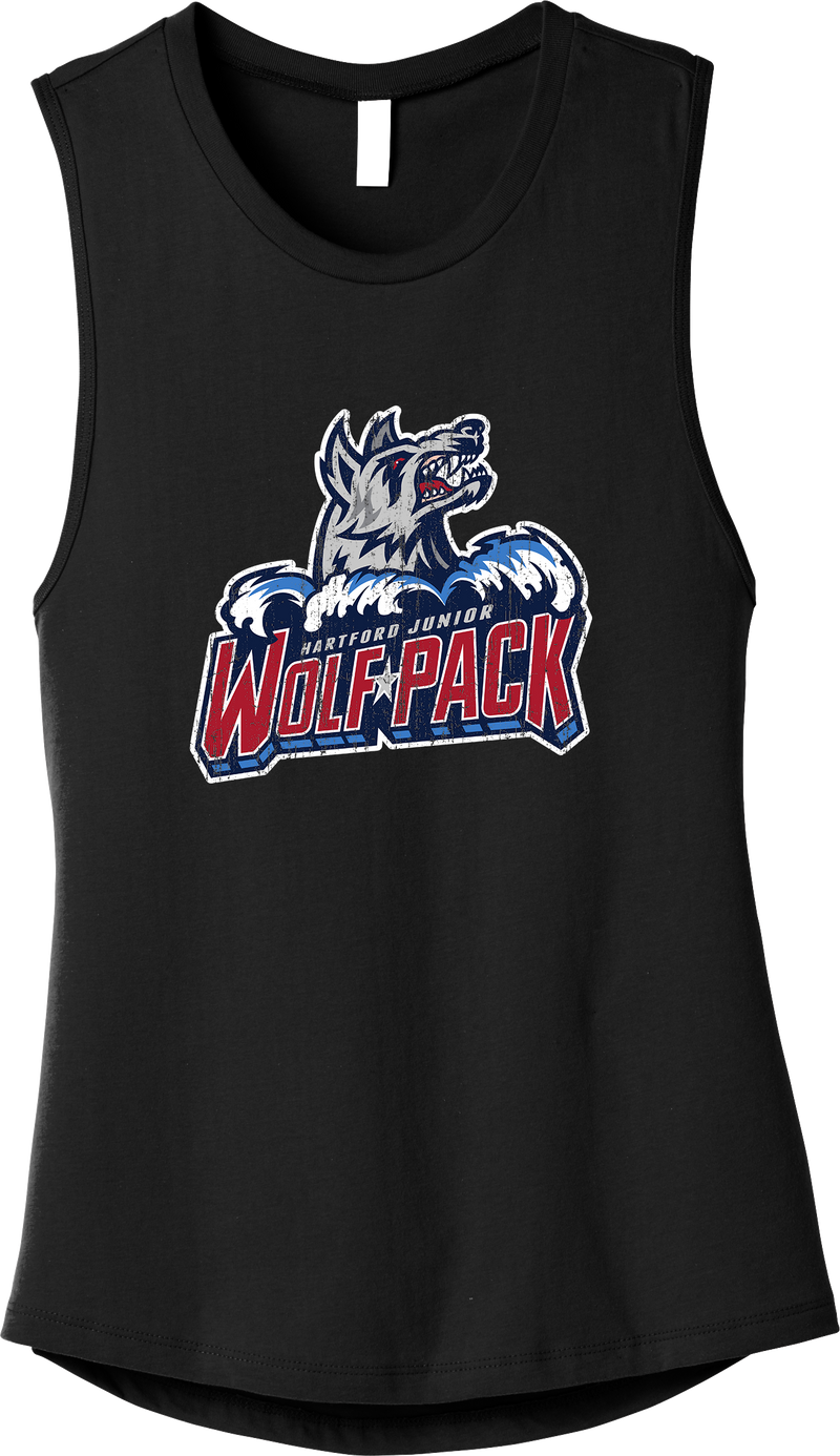 Hartford Jr. Wolfpack Womens Jersey Muscle Tank