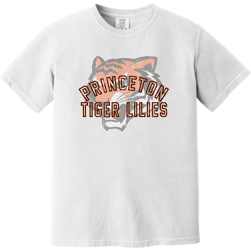 Princeton Tiger Lilies Heavyweight Ring Spun Tee