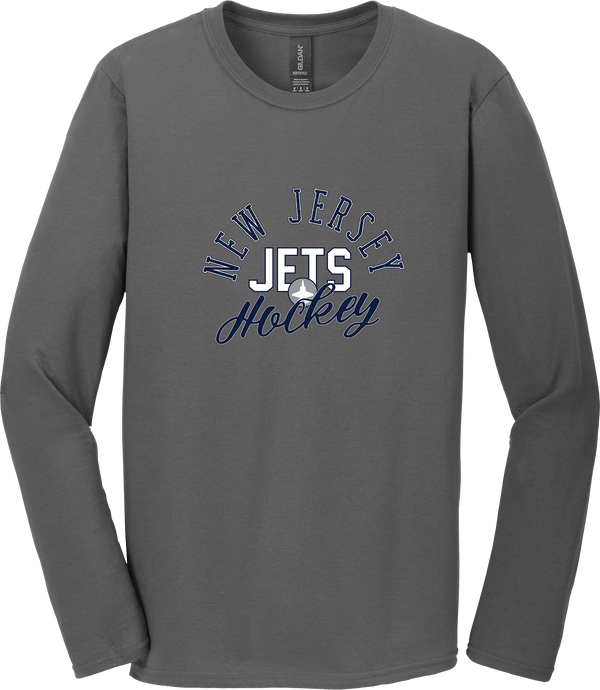 NJ Jets Softstyle Long Sleeve T-Shirt