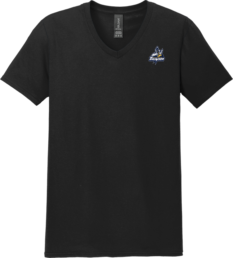 Mon Valley Thunder Softstyle V-Neck T-Shirt