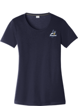 Mon Valley Thunder Ladies PosiCharge Competitor Cotton Touch Scoop Neck Tee