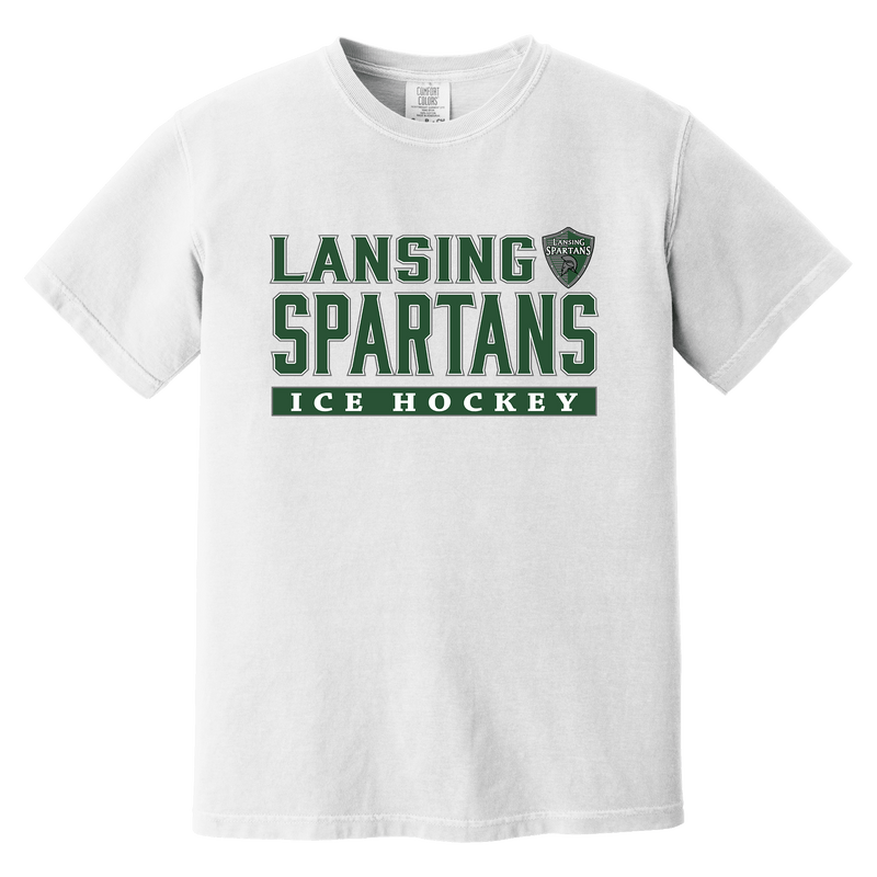 Lansing Spartans Heavyweight Ring Spun Tee