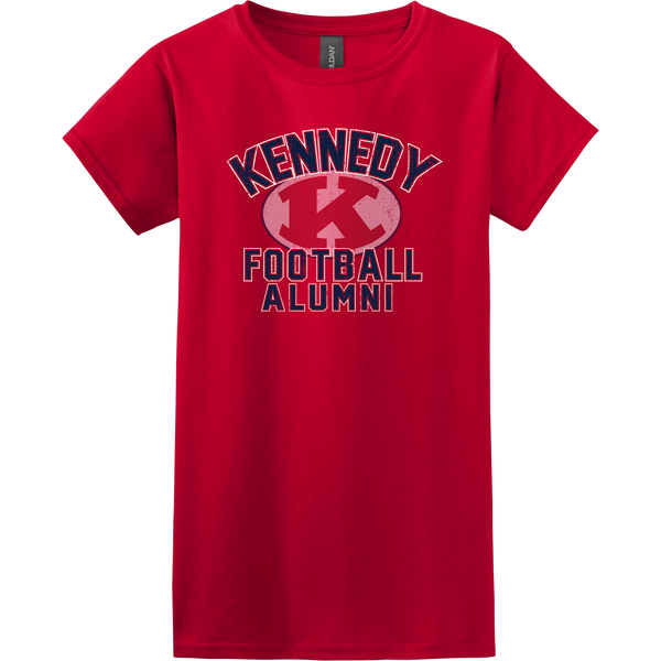 JFK Knights Football Alumni Softstyle Ladies' T-Shirt