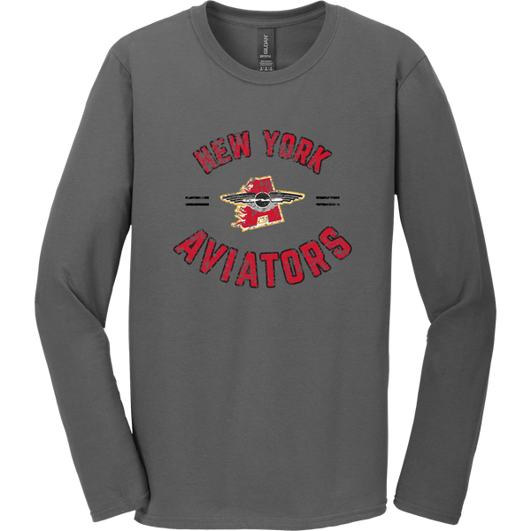 NY Aviators Softstyle Long Sleeve T-Shirt