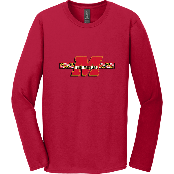 Team Maryland Softstyle Long Sleeve T-Shirt