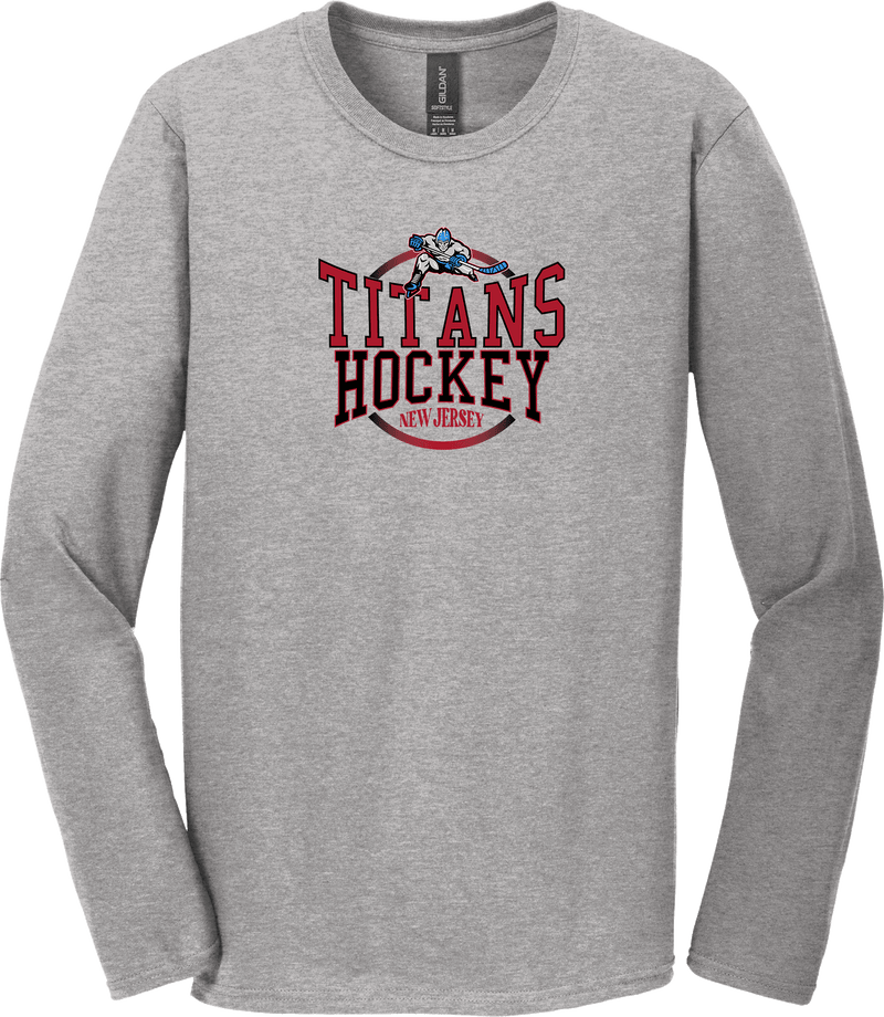 NJ Titans Softstyle Long Sleeve T-Shirt