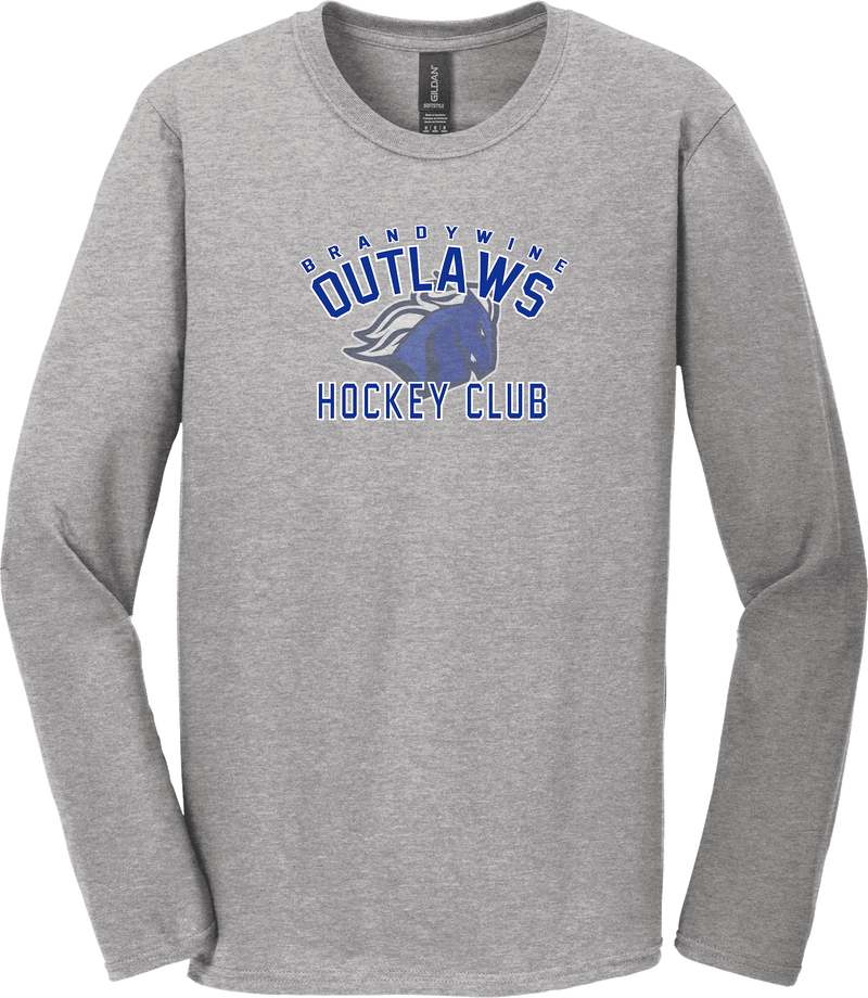 Brandywine Outlaws Softstyle Long Sleeve T-Shirt