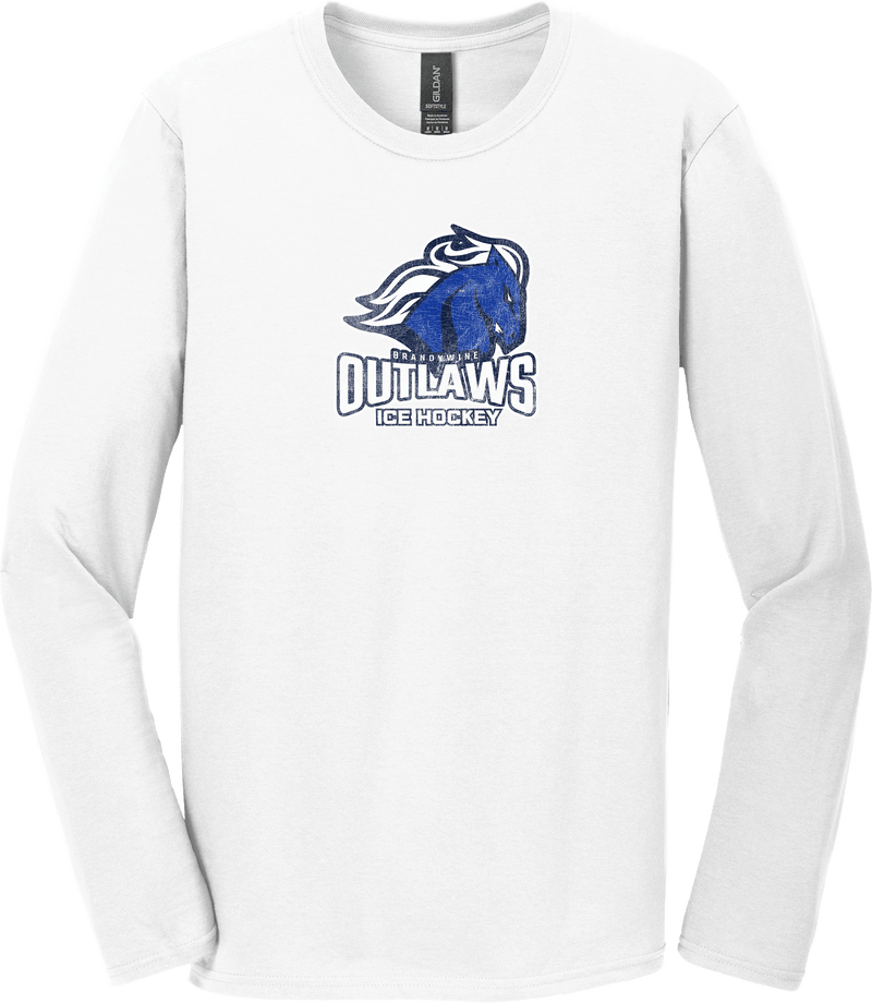 Brandywine Outlaws Softstyle Long Sleeve T-Shirt