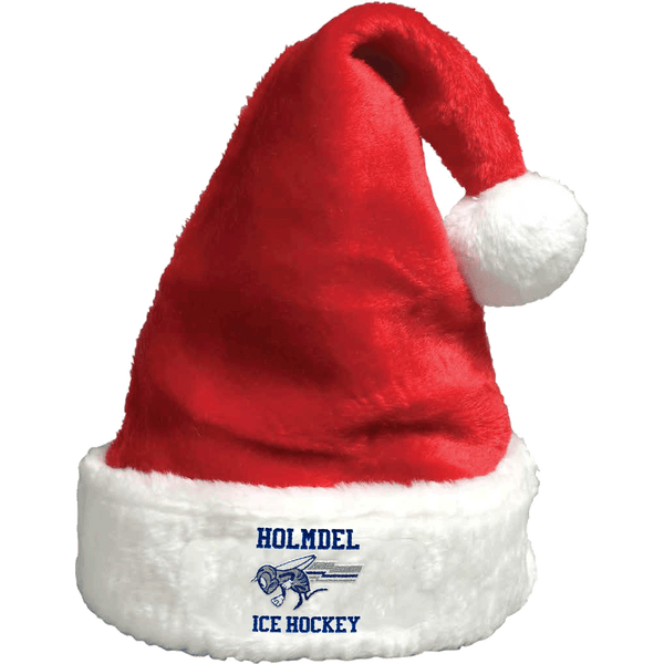 Holmdel Hockey Plush Santa Hat