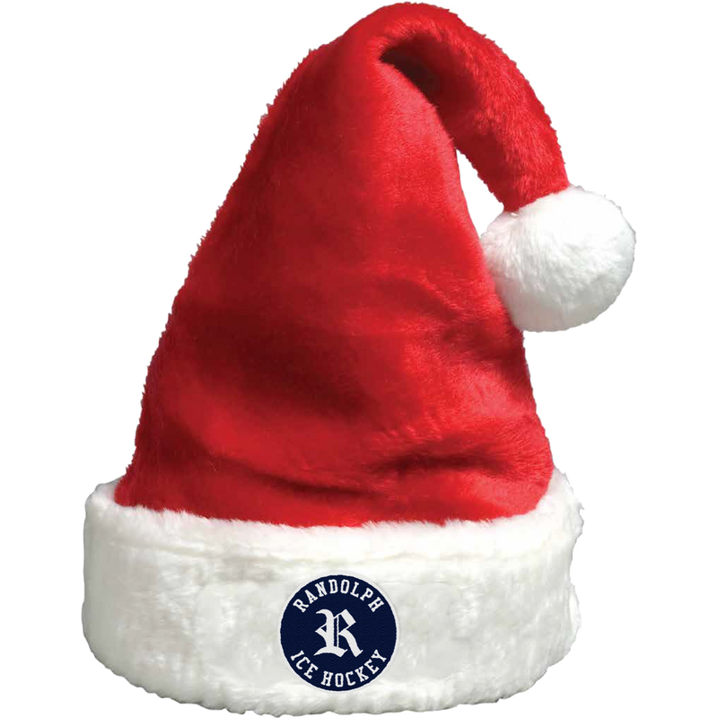 Randolph Hockey Plush Santa Hat