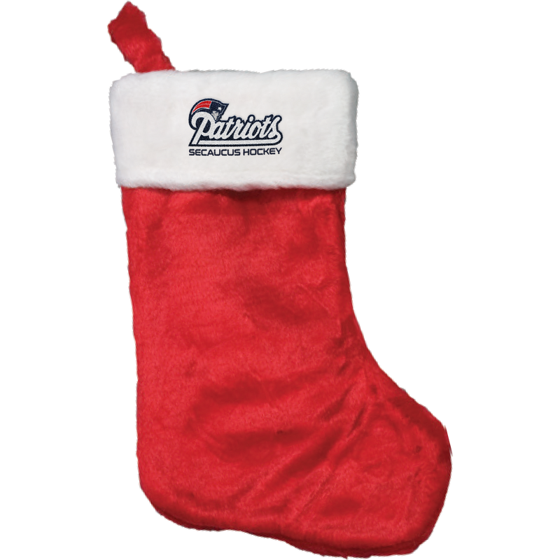 Secaucus Patriots Plush Christmas Stocking