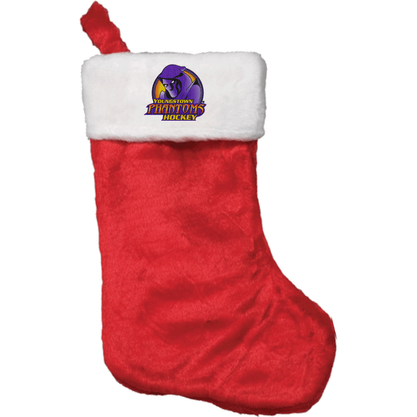 Youngstown Phantoms Plush Christmas Stocking