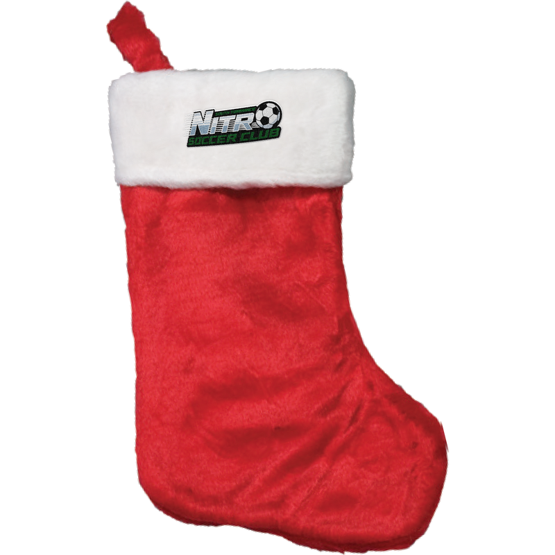 Nitro Soccer Plush Christmas Stocking