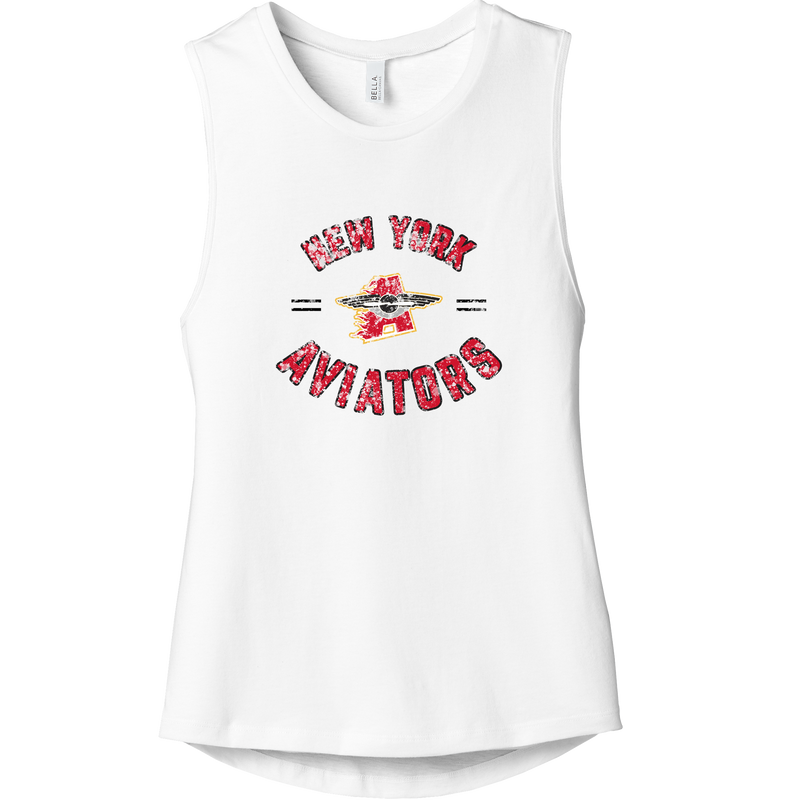 NY Aviators Womens Jersey Muscle Tank