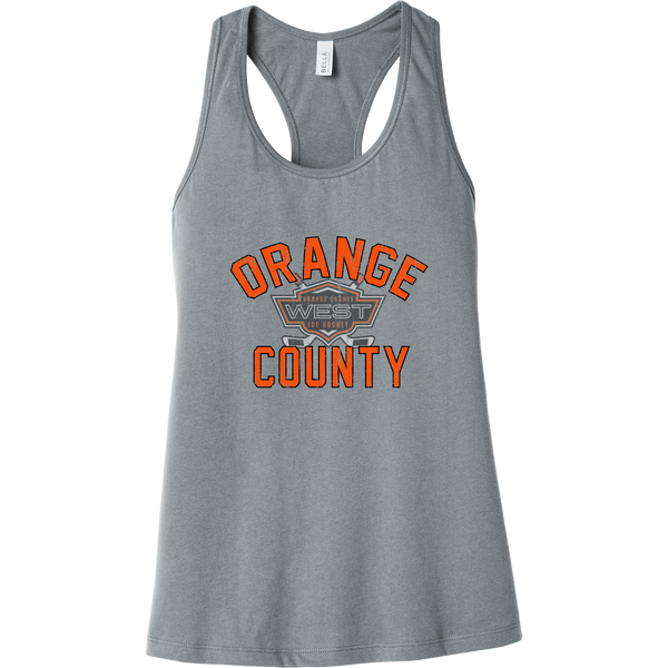 Orange County West Womens Jersey Racerback Tank