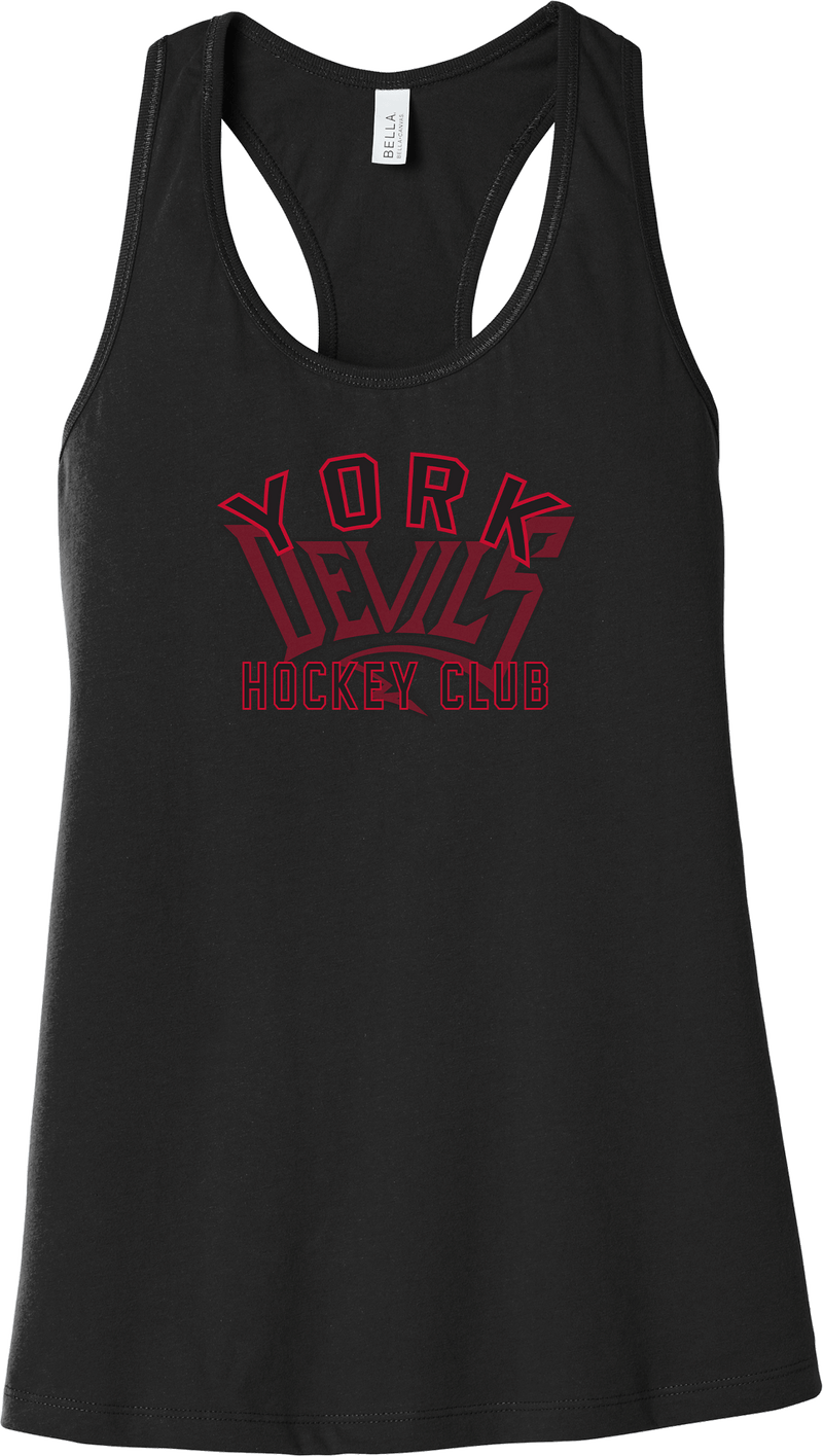 York Devils Womens Jersey Racerback Tank