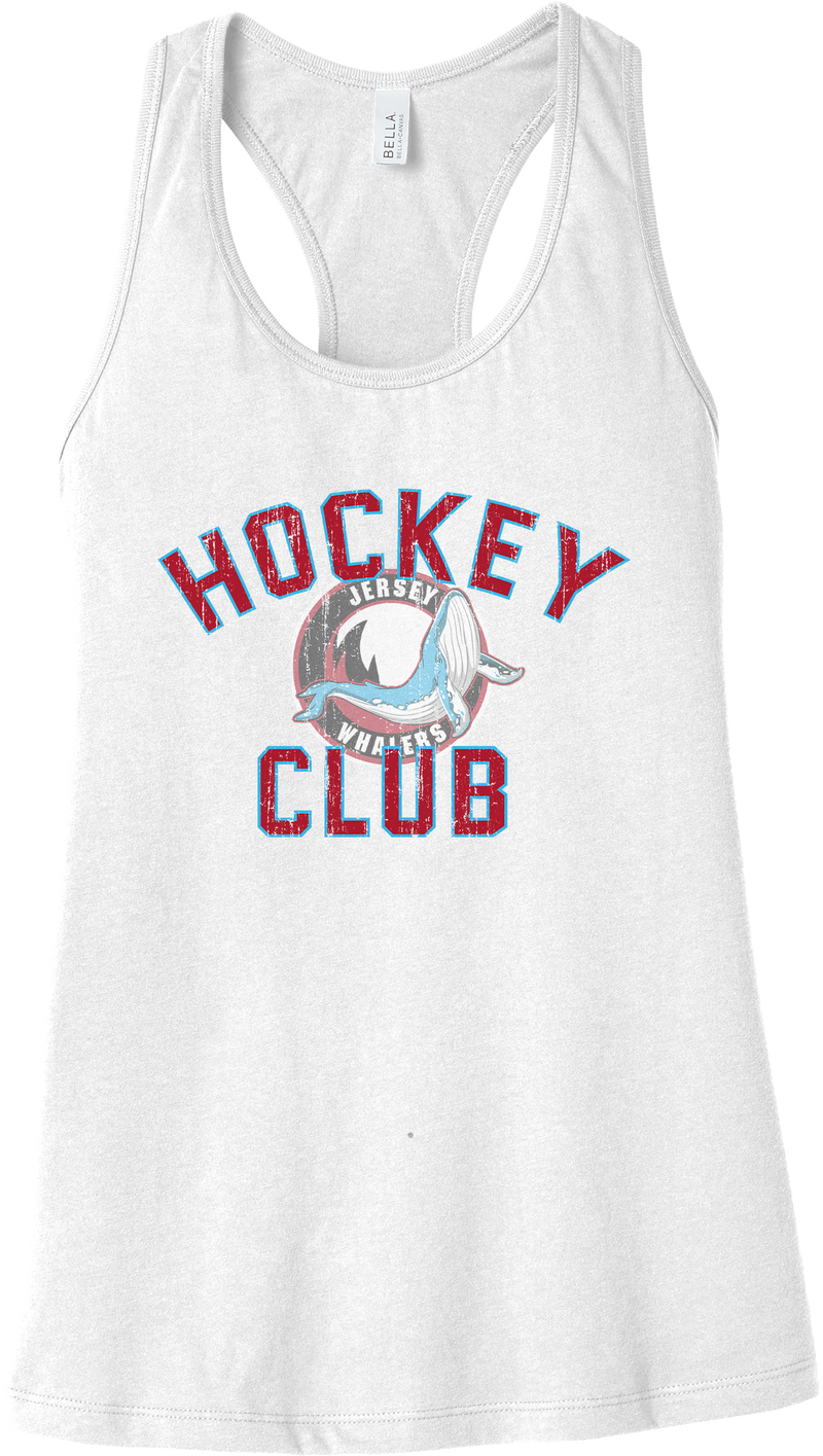 Jersey Shore Whalers Womens Jersey Racerback Tank