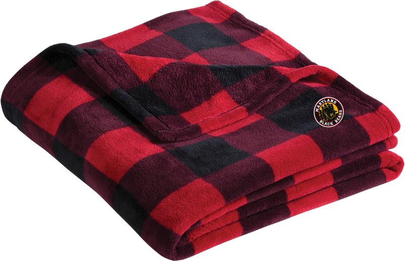 Maryland Black Bears Ultra Plush Blanket