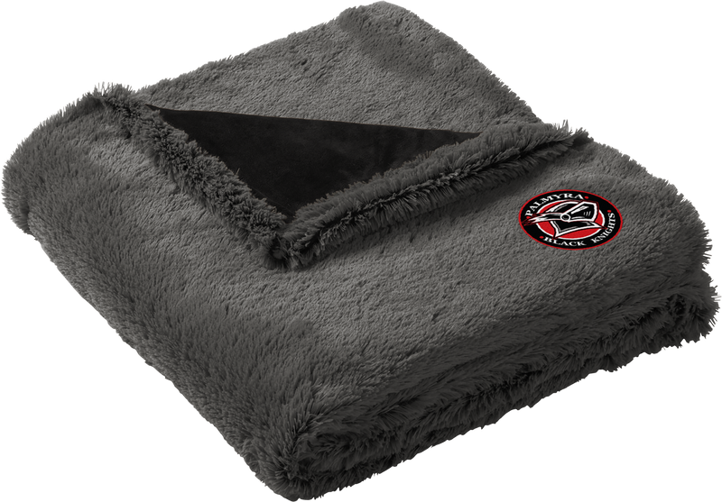 Palmyra Black Knights Faux Fur Blanket