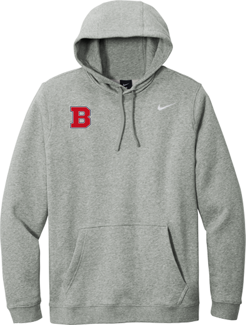 CT Bobcats Nike Club Fleece Pullover Hoodie