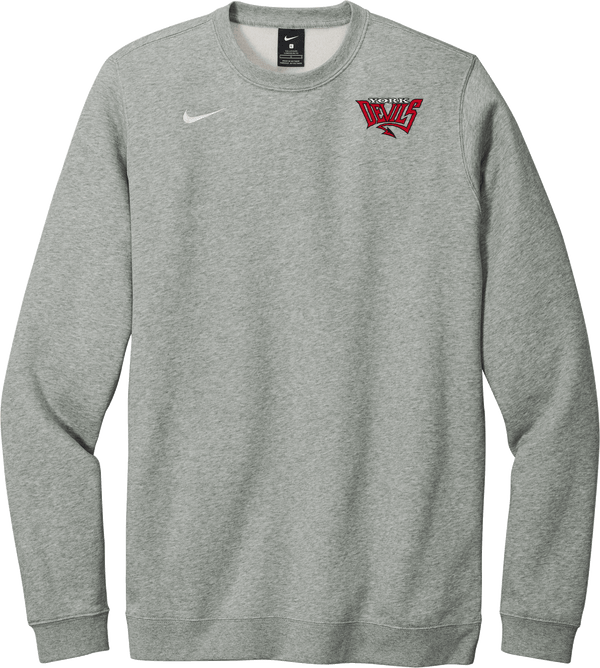 York Devils Nike Club Fleece Crew