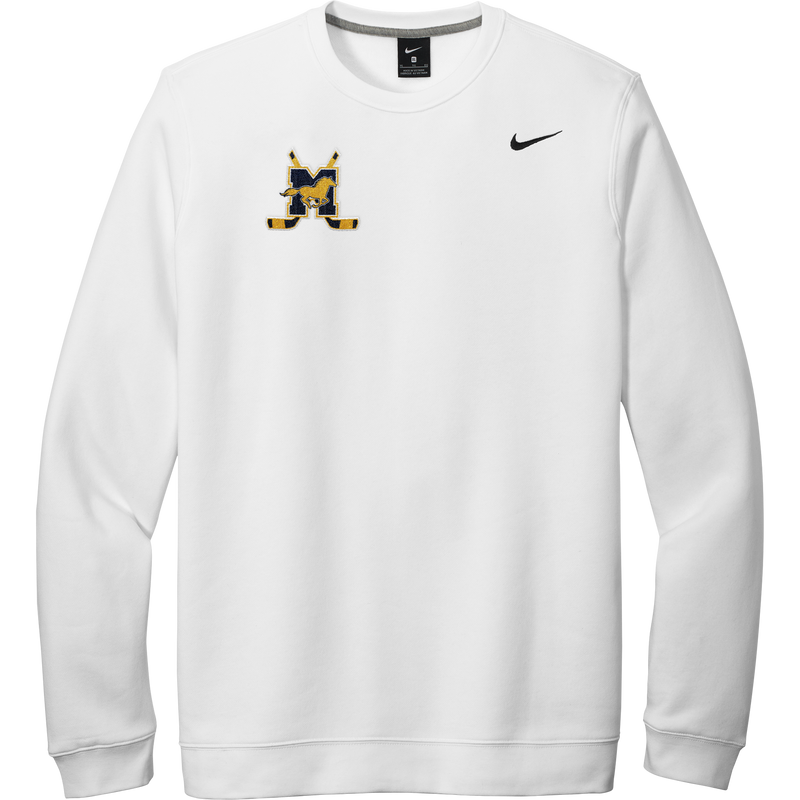 Marlboro Hockey Nike Club Fleece Crew