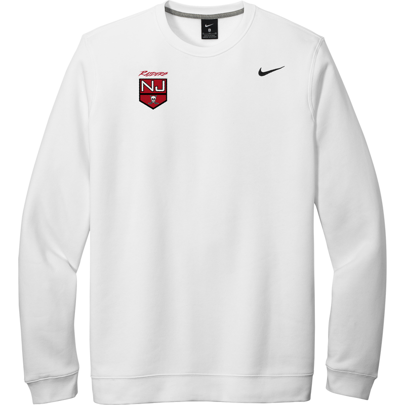 NJ Raiders Nike Club Fleece Crew