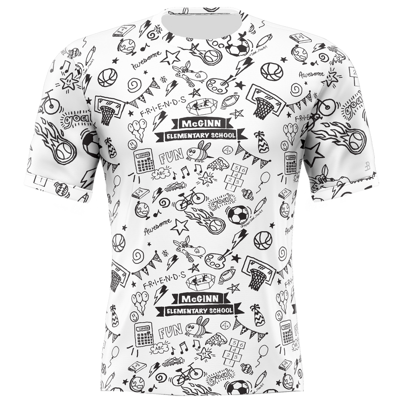 McGinn Elementary Youth Sublimated Tee