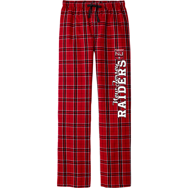 NJ Raiders Flannel Plaid Pant