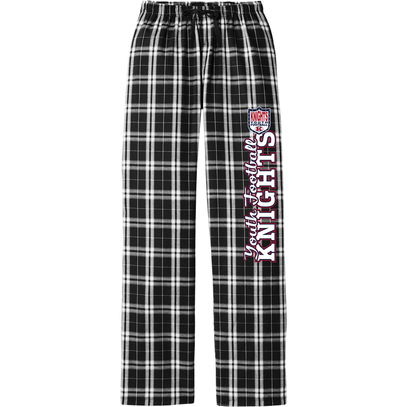 Knights Youth Football Women’s Flannel Plaid Pant