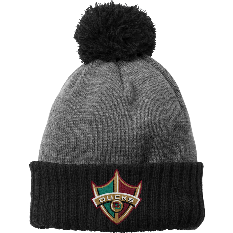 Delaware Ducks New Era Colorblock Cuffed Beanie