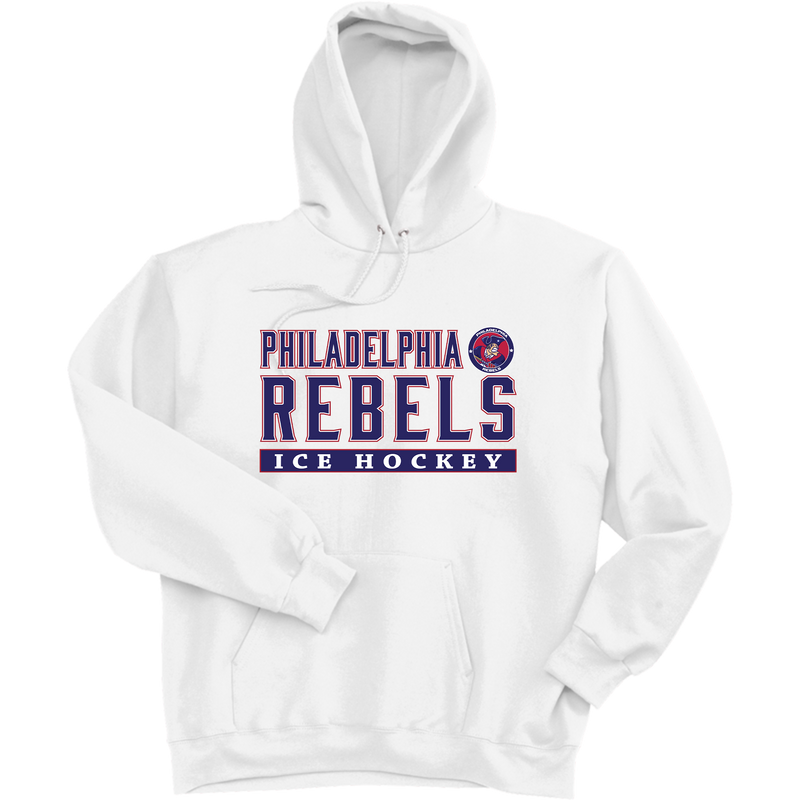 Philadelphia Rebels Ultimate Cotton - Pullover Hooded Sweatshirt