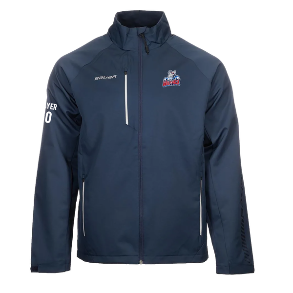 Bauer S24 Adult Lightweight Warm Up Jacket - Hartford Jr. Wolfpack Girls