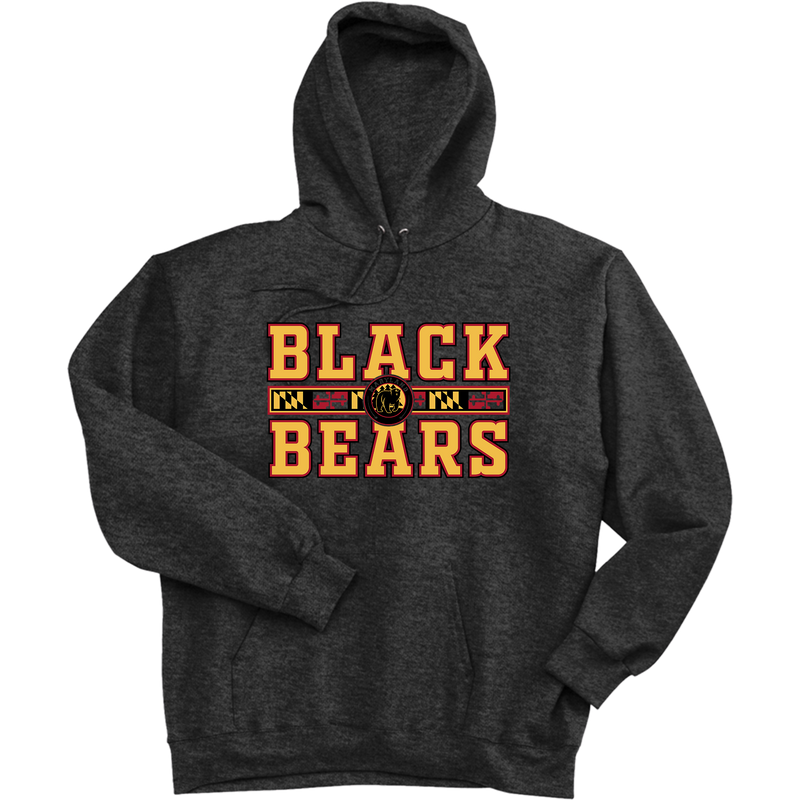 MD Jr. Black Bears Ultimate Cotton - Pullover Hooded Sweatshirt