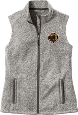 Maryland Black Bears Ladies Sweater Fleece Vest