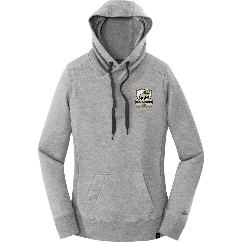 HVM Bulldogs New Era Ladies French Terry Pullover Hoodie