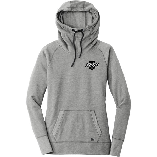 CT Oil Kings New Era Ladies Tri-Blend Fleece Pullover Hoodie