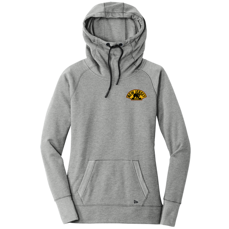 NJ Bears New Era Ladies Tri-Blend Fleece Pullover Hoodie