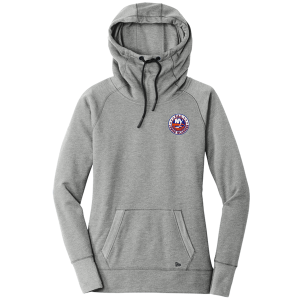 PAL Jr. Islanders New Era Ladies Tri-Blend Fleece Pullover Hoodie