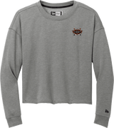 Orange County West New Era Ladies Tri-Blend Fleece Crop Crew