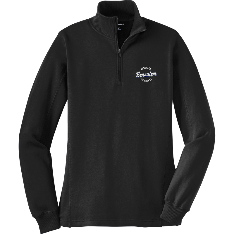 Bensalem Ladies 1/4-Zip Sweatshirt