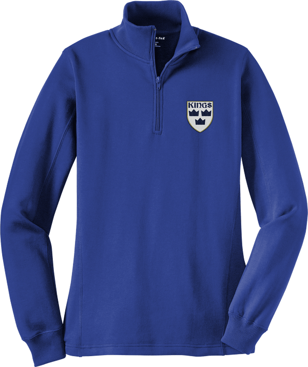 North Jersey Kings Ladies 1/4-Zip Sweatshirt