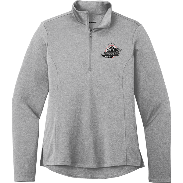 Allegheny Badgers Ladies Endeavor 1/2-Zip Pullover