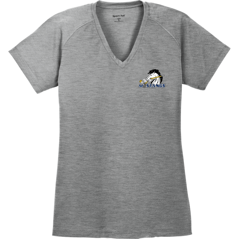 Mid-State Mustangs Ladies Ultimate Performance V-Neck